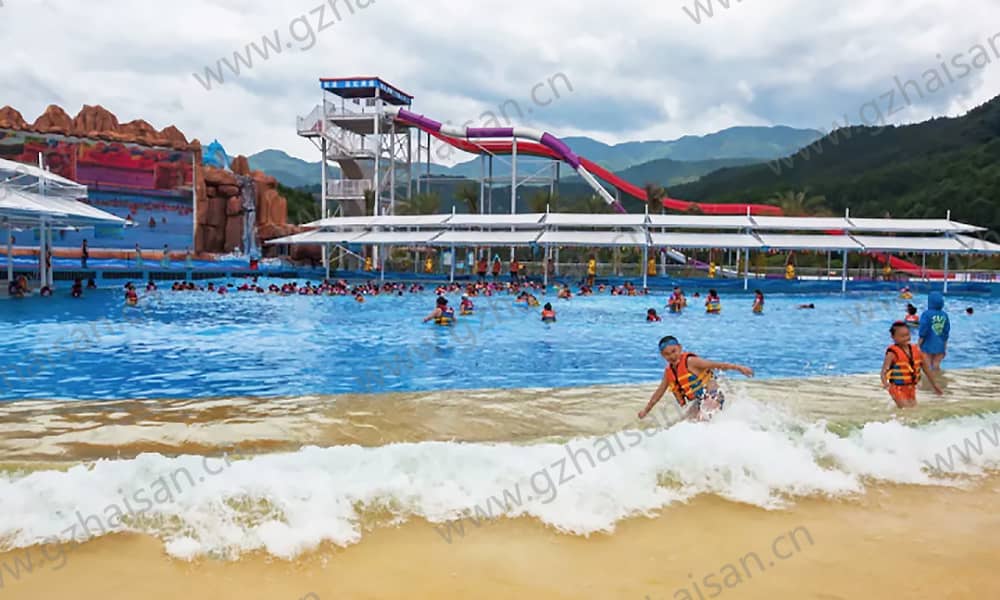 洞庭湖水上樂(lè)園海浪池