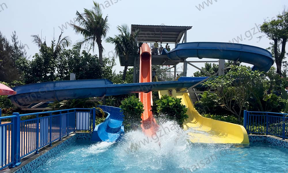 海南博鰲亞洲灣水上樂園組合滑道
