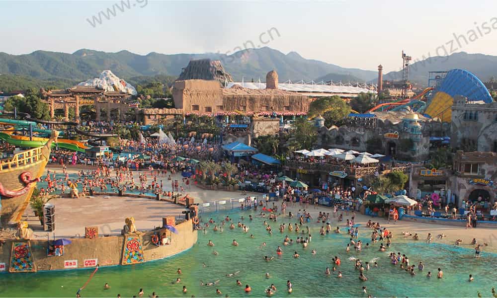 浙江橫店夢(mèng)幻谷水世界海浪池