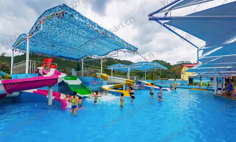 洞庭湖水上樂(lè)園兒童戲水池