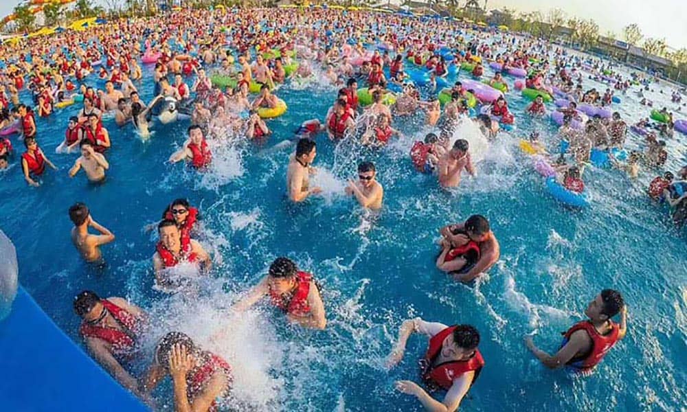 鹽城長樂水世界海嘯造浪池