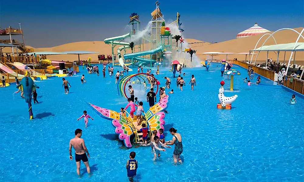 響沙灣水上樂園戲水池