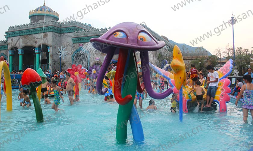 浙江橫店夢幻谷水世界戲水小品