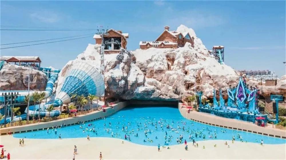 海花島童世界水上王國造浪池