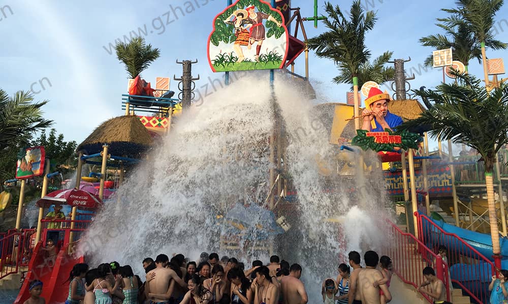 海南三亞夢幻水上樂園大型樹屋