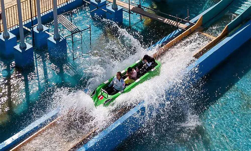 響沙灣水上樂園水上飛車