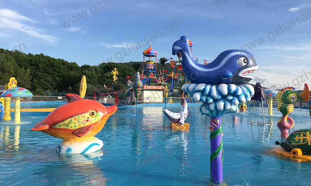 黑龍江哈爾濱格林水世界兒童戲水小品